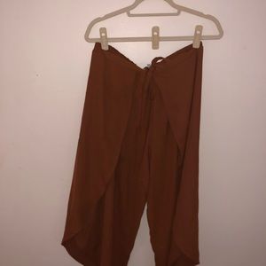 Burnt Orange Palazzo Pants